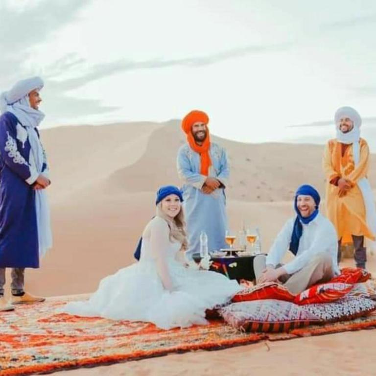 Merzouga Desert Luxury Camp Exterior photo