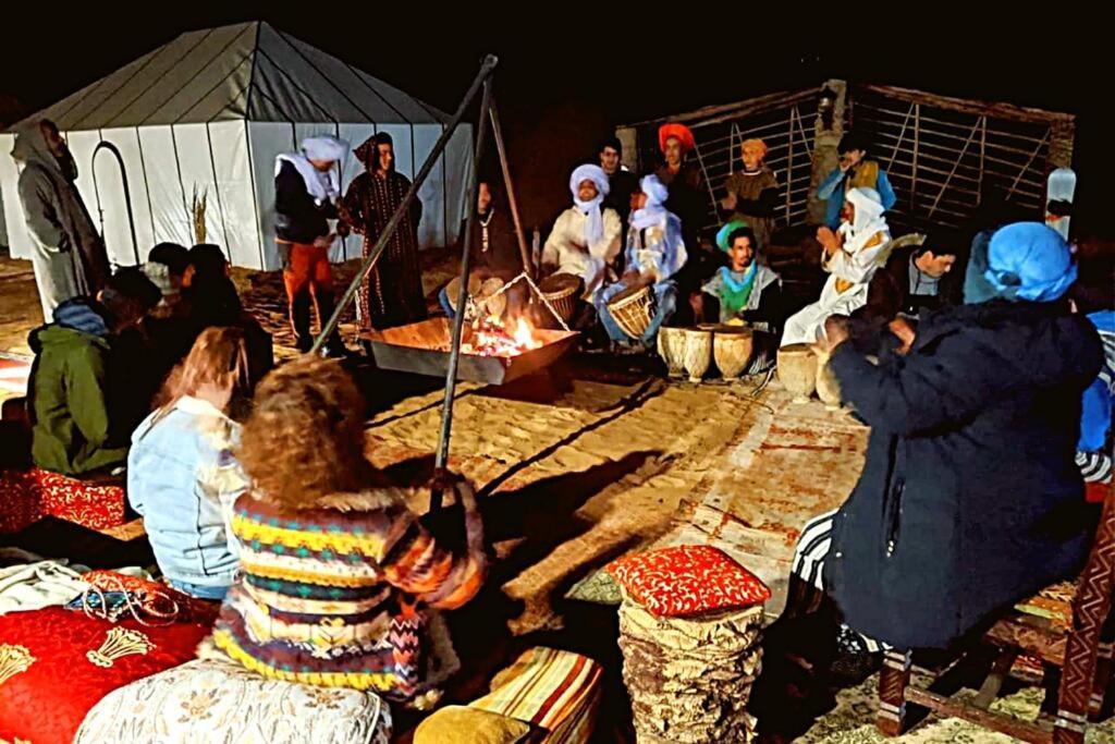 Merzouga Desert Luxury Camp Exterior photo